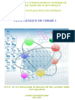 Petit Lexique de Chimie1 PDF