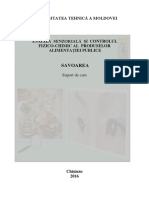 Analiza Senzoriala A Prod Alim Suport Curs DS PDF