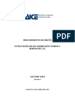AICE-PRC-010-0 Fundaciones de Secadores Rotatorios y Hornos de Cal