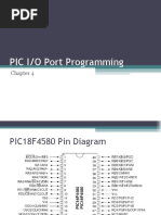 4) PIC IO Port Programming