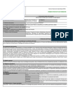 Proyecto Formativo Desarrollo Curricular en El SENA