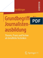 Wolfgang Streitbörger (auth.) - Grundbegriffe für Journalistenausbildung_ Theorie, Praxis und Techne als berufliche Techniken-VS Verlag für Sozialwissenschaften (2014)