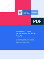 Presentaciion Resolucion 561 2019 Msps PDF