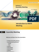 Introduction to ANSYS Assembly Meshing