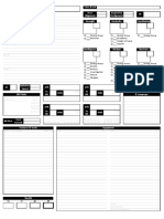 Character Sheet