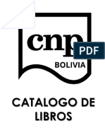 Catálogo de Libros