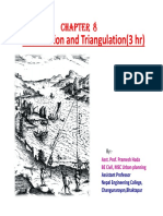 Trilateration and Triangulation (3 HR) : Asst. Prof. Pramesh Hada BE Civil, MSC Urban Planning