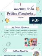 Instrumentos de La Politica Monetaria