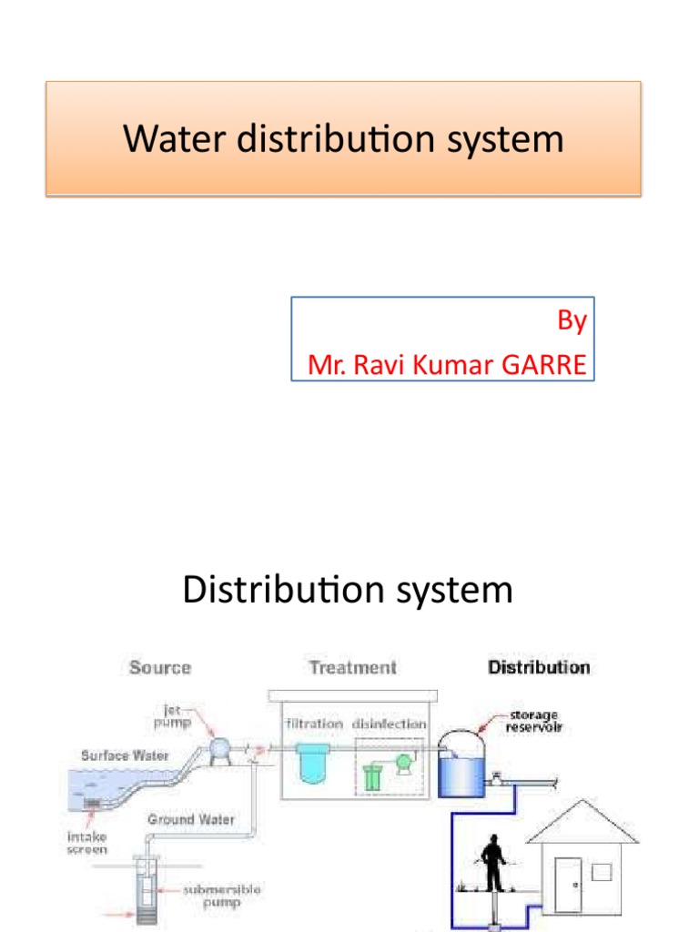Water Distribution System Overview | PDF | Water Management | Hydraulic ...