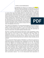 Centralbankindependence PDF