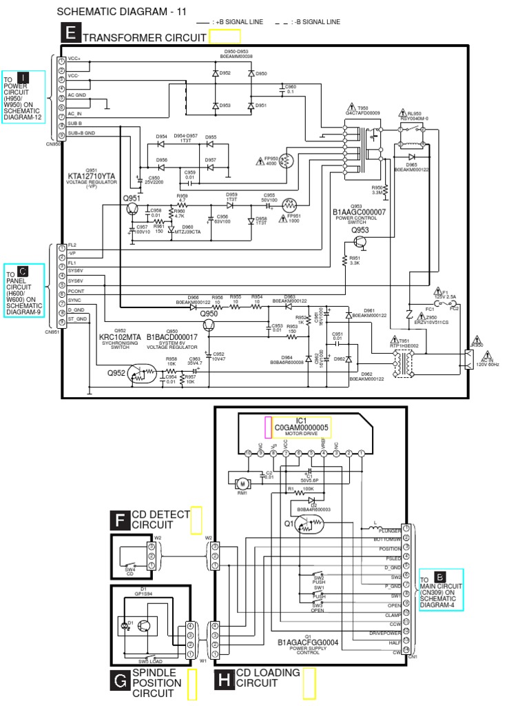 KTA12710YTA +B Signal Line B Signal Line PDF Electronics