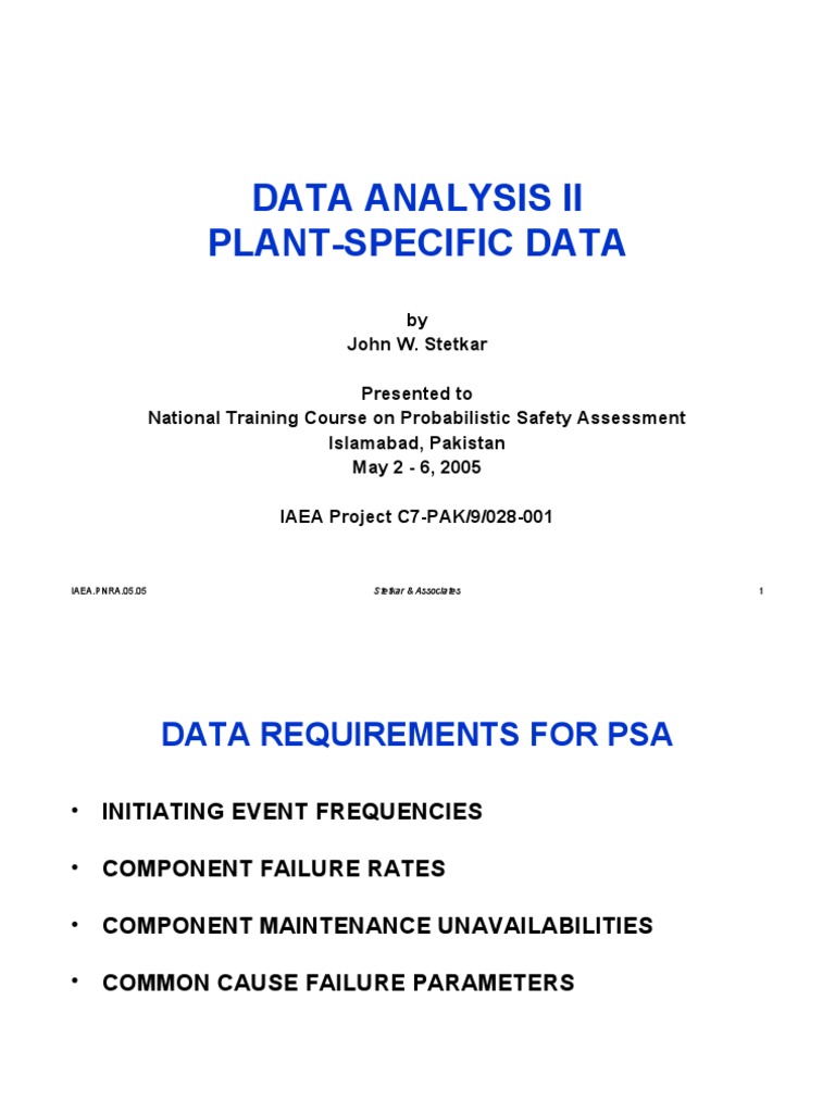 Data Analysis Ii Plant-Specific Data | PDF | Pump | Valve