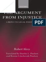 Robert Alexy - The Argument From Injustice - A Reply To Legal Positivism (Law) (2003)