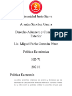 Política Económica