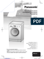 Operating Instructions & Installation Instructions: Washing Machine (Domestic Use)