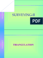 Triangulation Survey Method