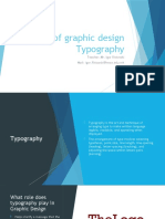 Role of Typography in Graphic Design