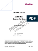 PMG5318-B20A End To End France Version: Firmware Release Note