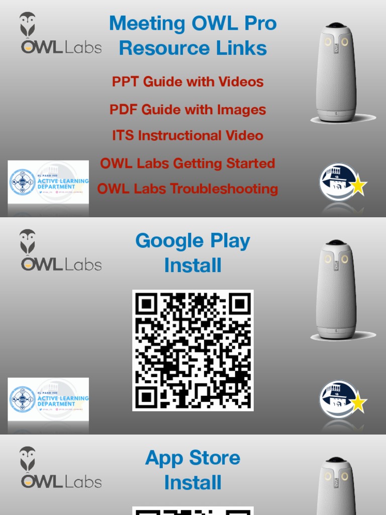 Meeting OWL Pro Setup Guide | PDF | Career & Growth