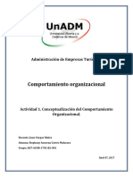 Comportamiento Organizacional UnADM