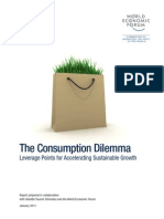 WEF Consumption Dilemma Sustainable Growth Report 2011