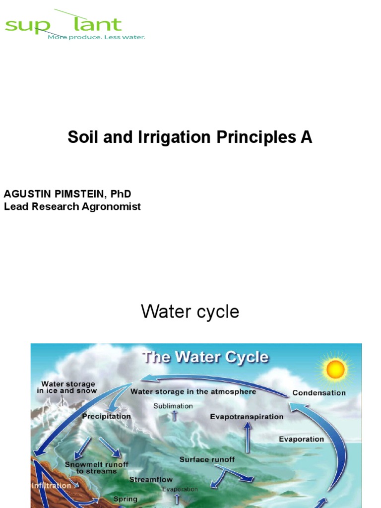 Soil Water Retention and Management | PDF | Porosity | Soil