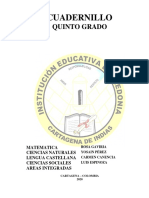 Cuadernillo Fredoniano Grado Quinto (5°) PDF