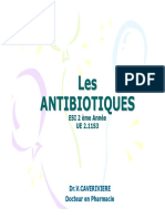 Antibiotiques Cours 2 Annee