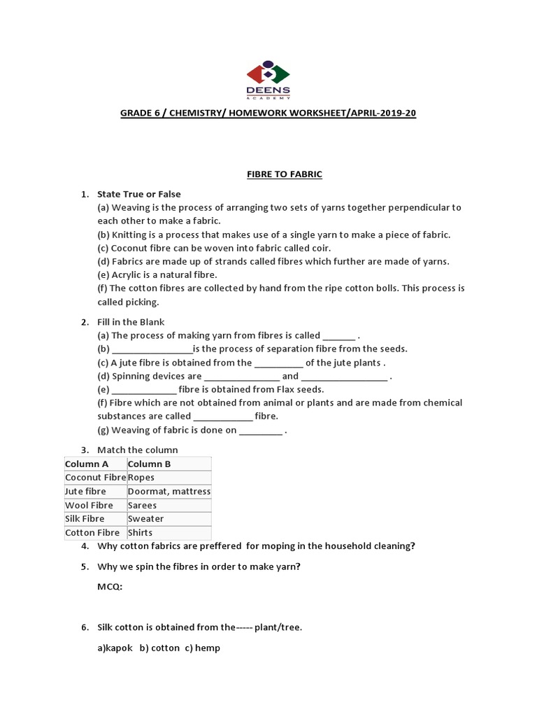 chemistry holiday homework class 12