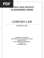 Business Law Assignment - 2