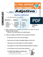 Actividades Adjetivos PDF
