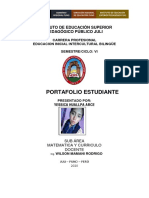 Portafolio Matematica y Curriculo PDF