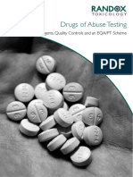 Drugs of Abuse Testing and Therapeutic Drug Monitoring