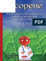 Lycopene Food Sources - Potential Role in Human Health and Antioxidant Effects