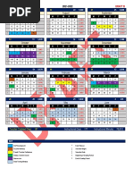 El Paso Independent SChool District 2021-2022: Calendar Option B