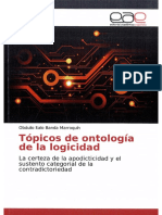 TÓPICOS DE ONTOLOGÍA DE LA LOGICIDAD