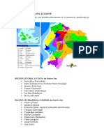 División Política Del Ecuador