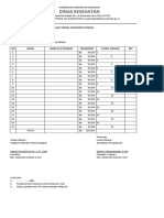 Daftar Hadir Penyuluhan KP Asi