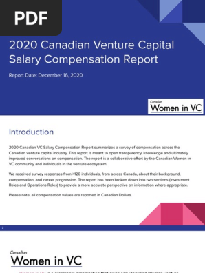 2020 Canadian Venture Capital Compensation Report (1)