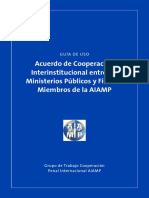 Guia de Uso Del Acuerdo de Cooperacin Interinstitucional - Aiamp PDF