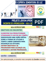 04 - Slides Da Aula - Gestao Do Tempo PDF