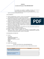 GUÍA #02 Estudio Económico Del Proyecto IDEA EMPRENDEDORA