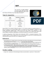 Potato Dextrose Agar: Typical Composition