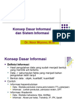 Konsep Dasar Informasi Dan Sistem Informasi