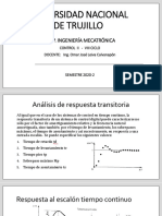 Analisis de Respuesta Transitoria