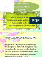 Pengalaman Langsung