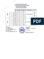 Jadwal Bimbel