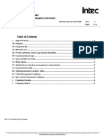 Summary Report Template: Documentation Template & Evaluation Instrument