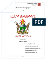 Hyper Inflation in Zimbabwe