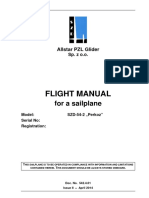 SZD Perkoz Flight Manual - 542.4.01 FM - Issue - II - April 2014 - Rev - 1-1 PDF